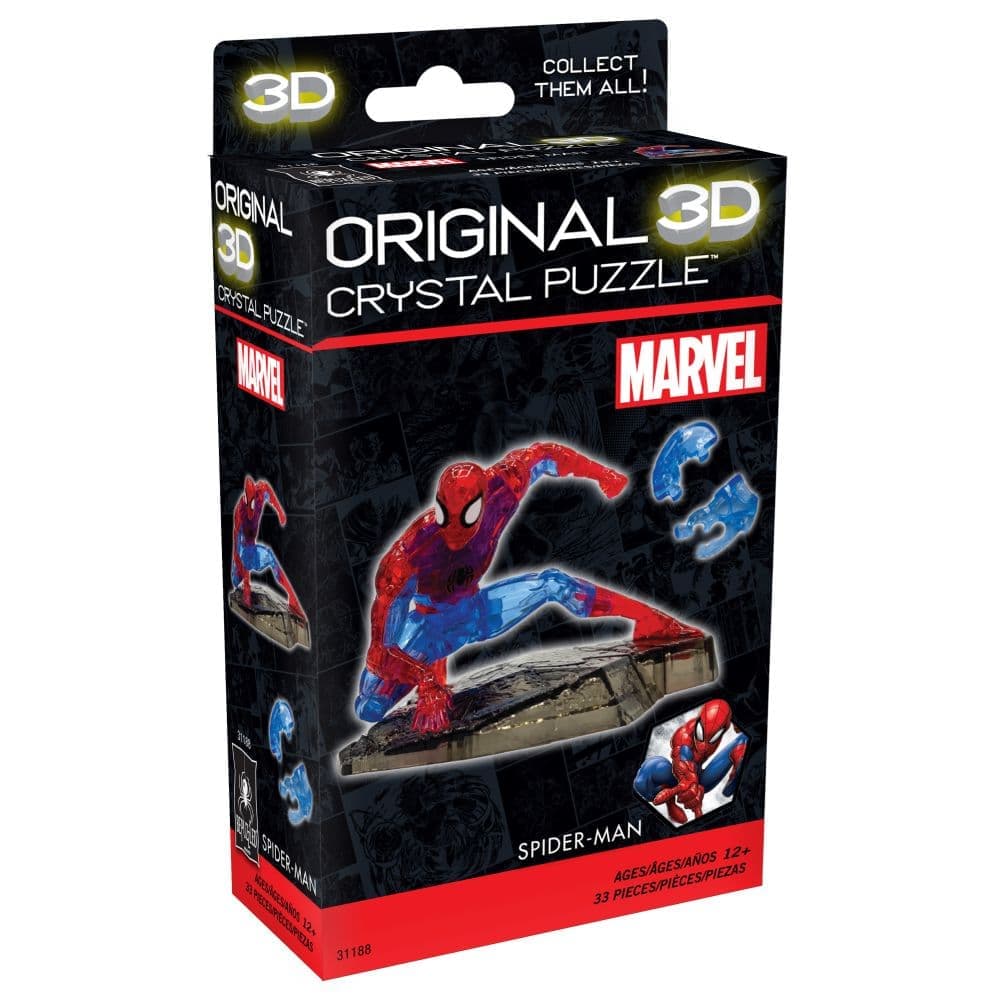 3D Spiderman Crystal Puzzle Sixth Alternate Image