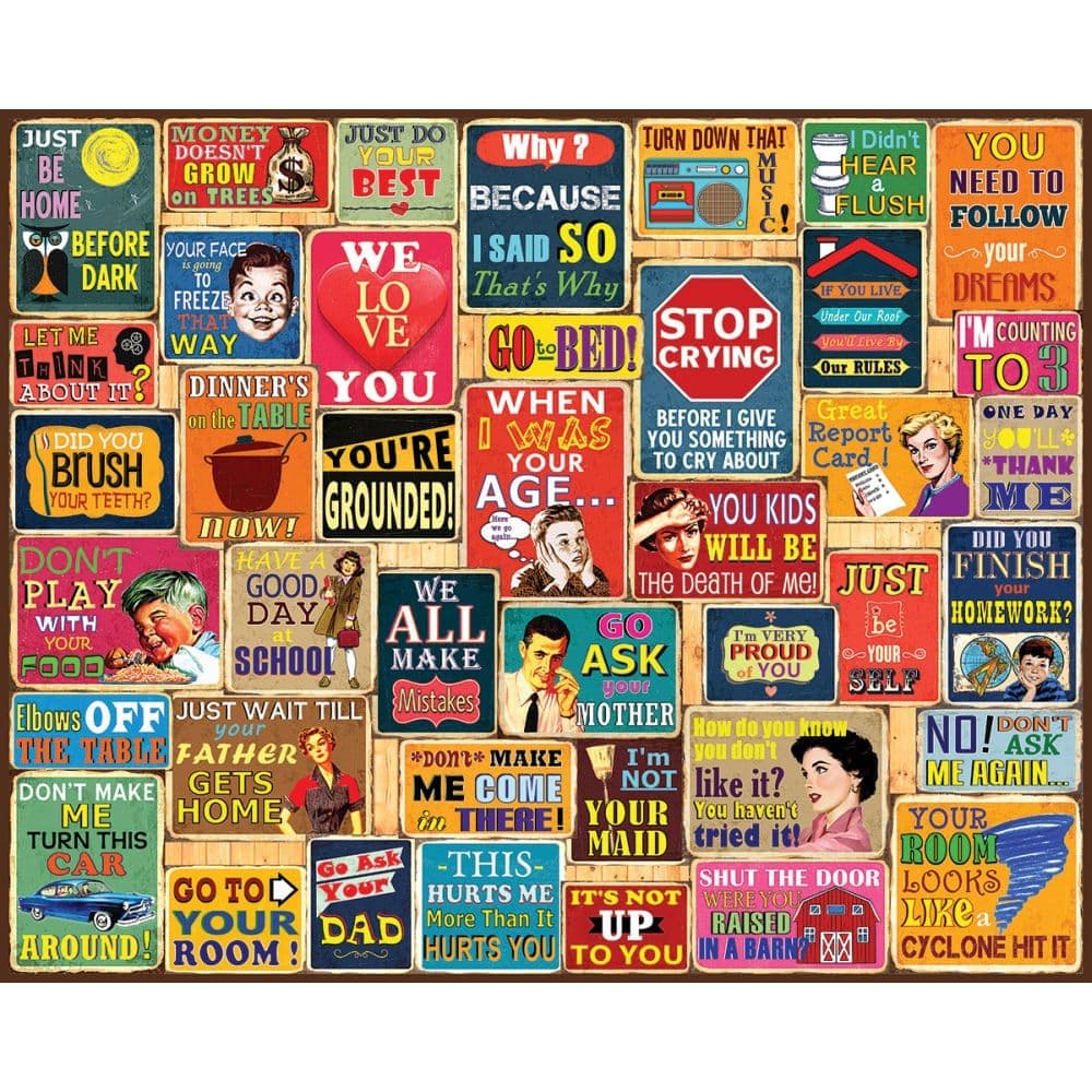 Things Parents Say 1000 Piece Puzzle First Alternate Image