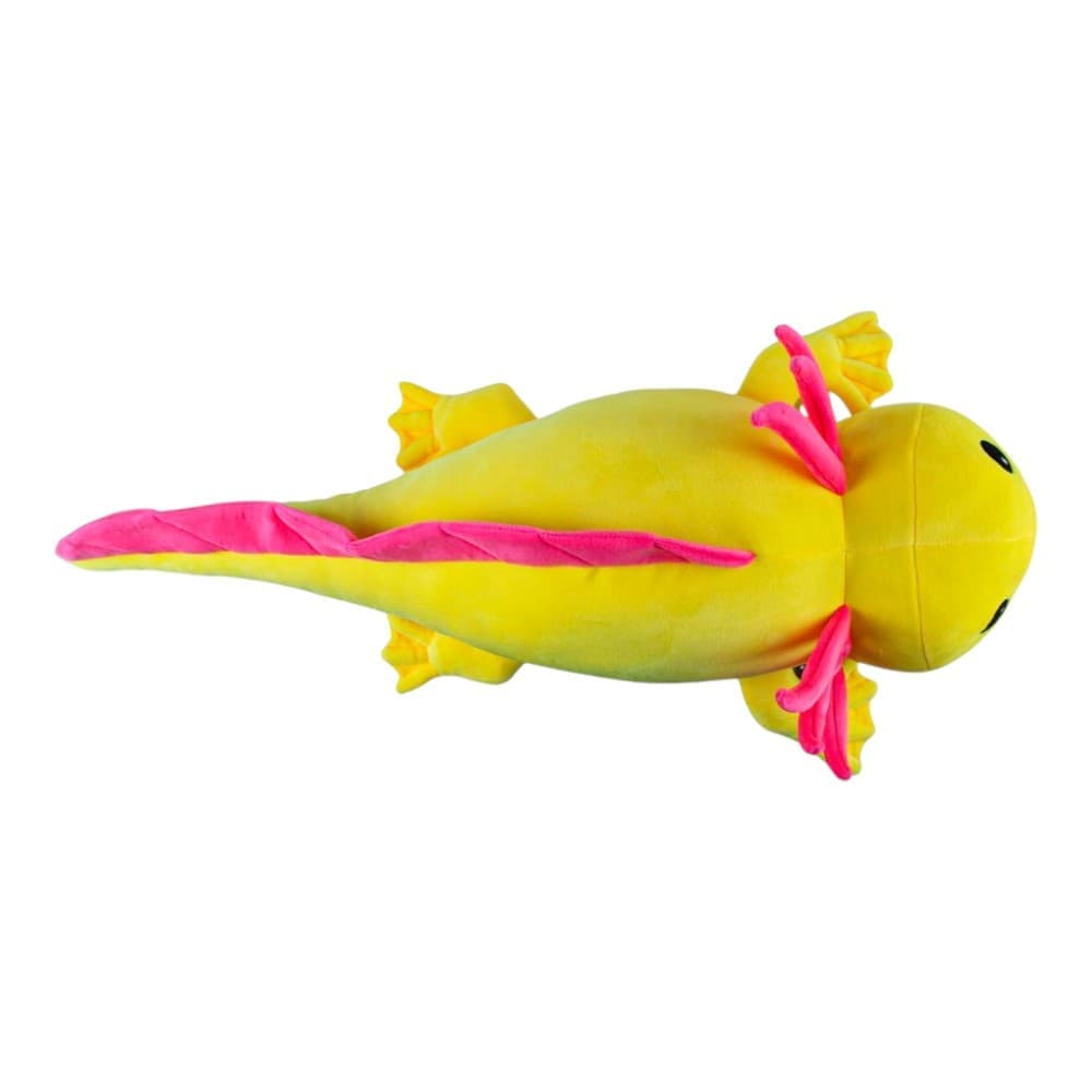 Snoozimals 20 Inch Axolotl Plush Neon Yellow Third Alternate Image