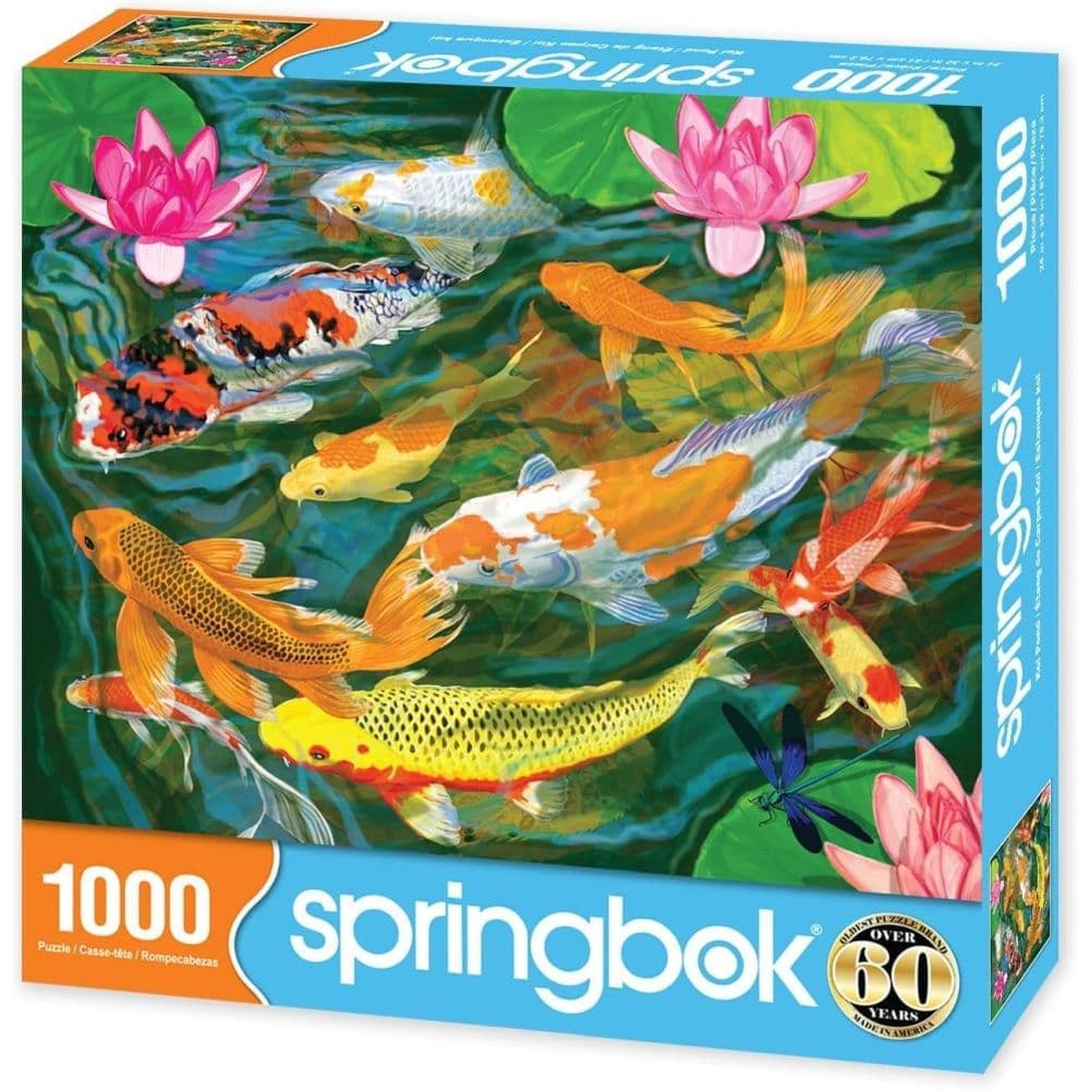 Koi Pond 1000 Piece Puzzle Ninth Alternate Image