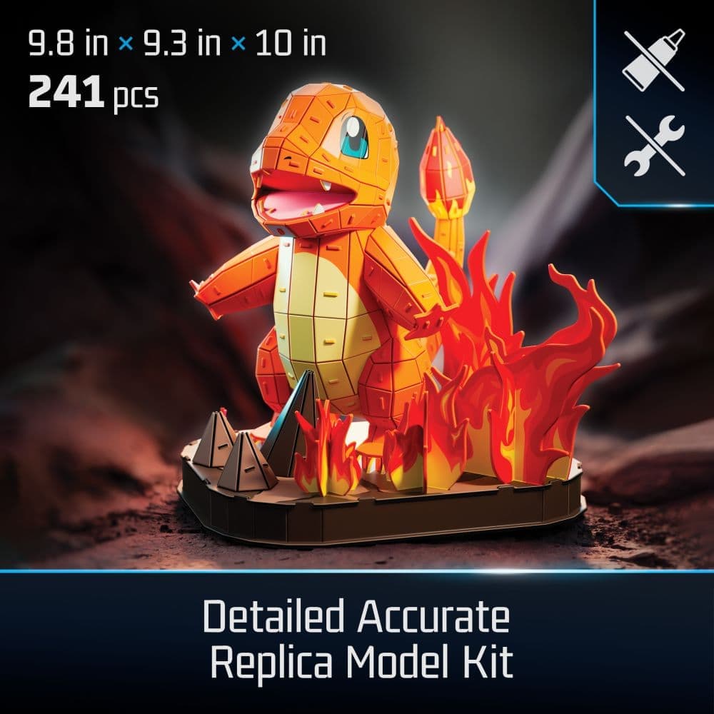 4D Pokemon Charmander 3D Puzzle First Alternate Image