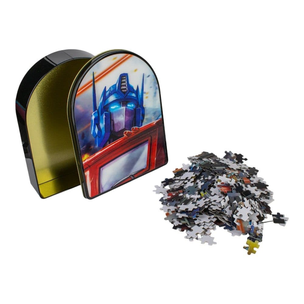 Optimus Prime 500 Piece Puzzle in Tin First Alternate Image