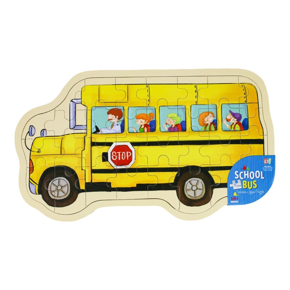 School Bus-Jigsaw Puzzle Main Product Image width="1000" height="1000"