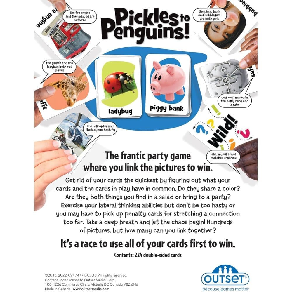 Pickles to Penguins Card Game First Alternate Image