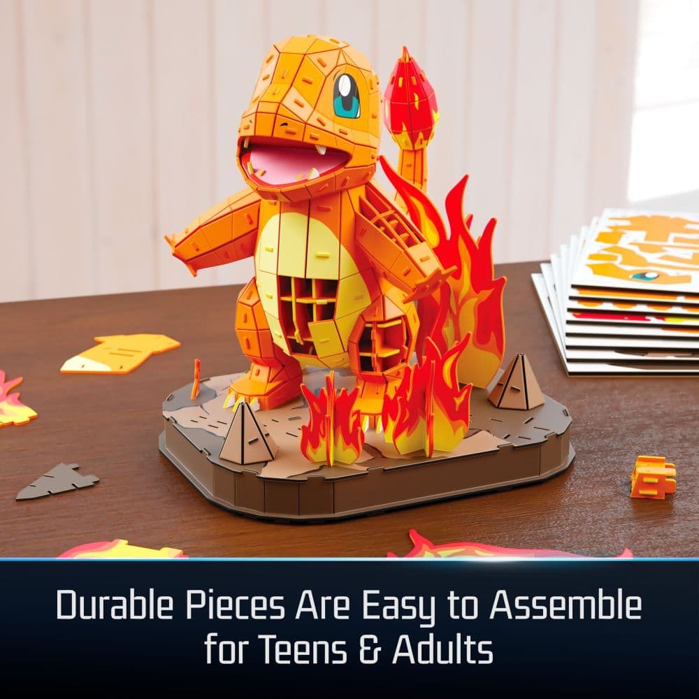 4D Pokemon Charmander 3D Puzzle Second  Alternate Image