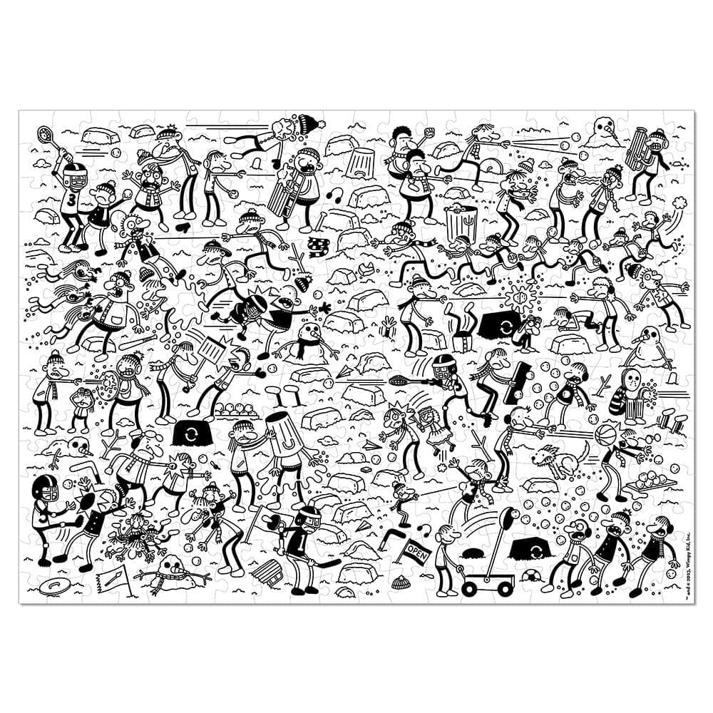 Diary of a Wimpy Kid Snowball 300 Piece Puzzle First Alternate Image