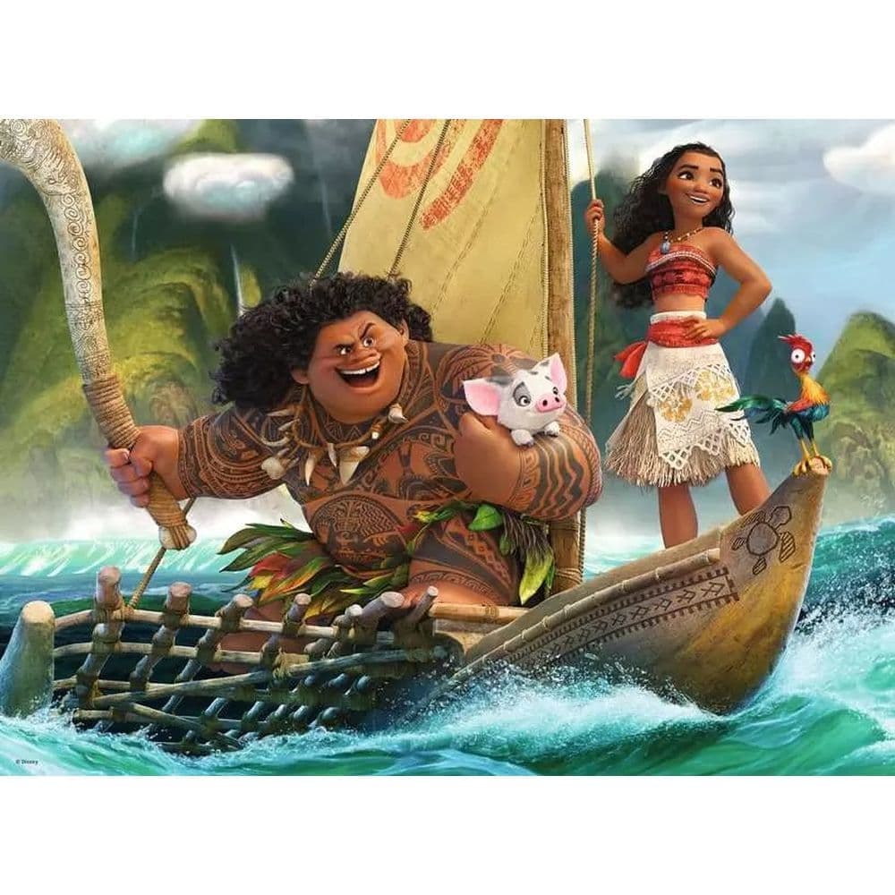 Moana &amp; Maui 100 Piece Puzzle First Alternate Image