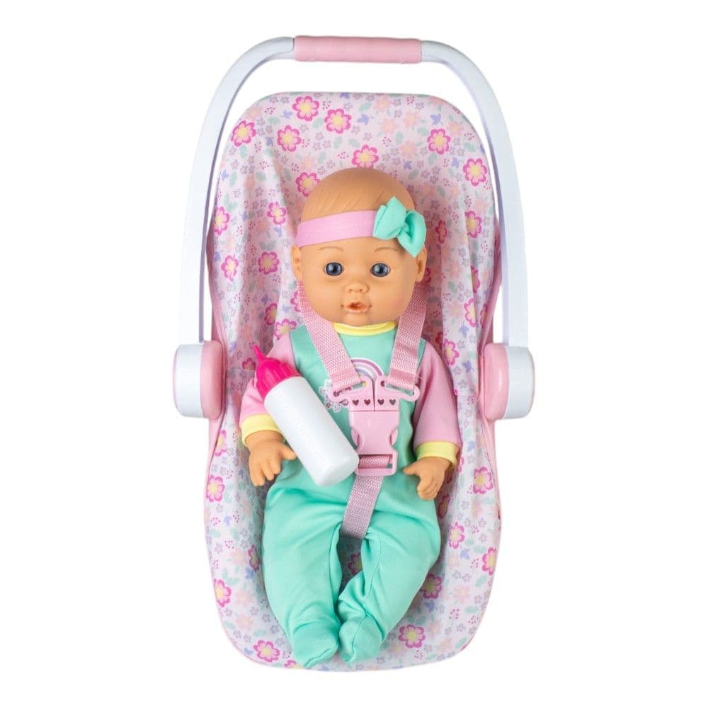 Doll Baby on carrier Seat 16 Inch Tenth Alternate Image