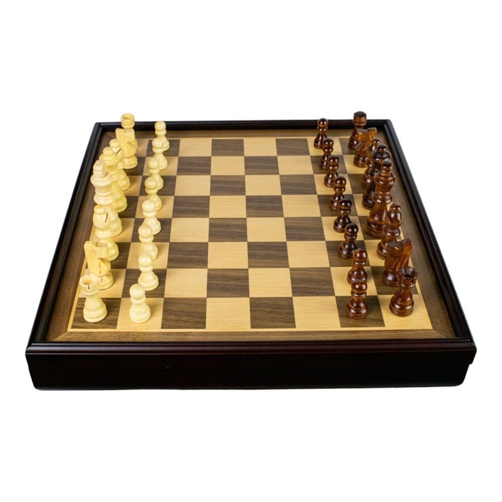 Wooden Chess Set Deluxe ThirdAlternate Image