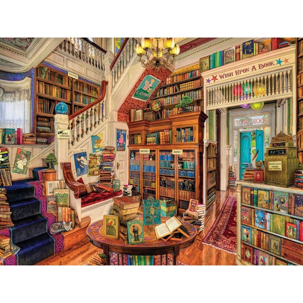 Readers Paradise 1000 Piece Puzzle Main Product Image