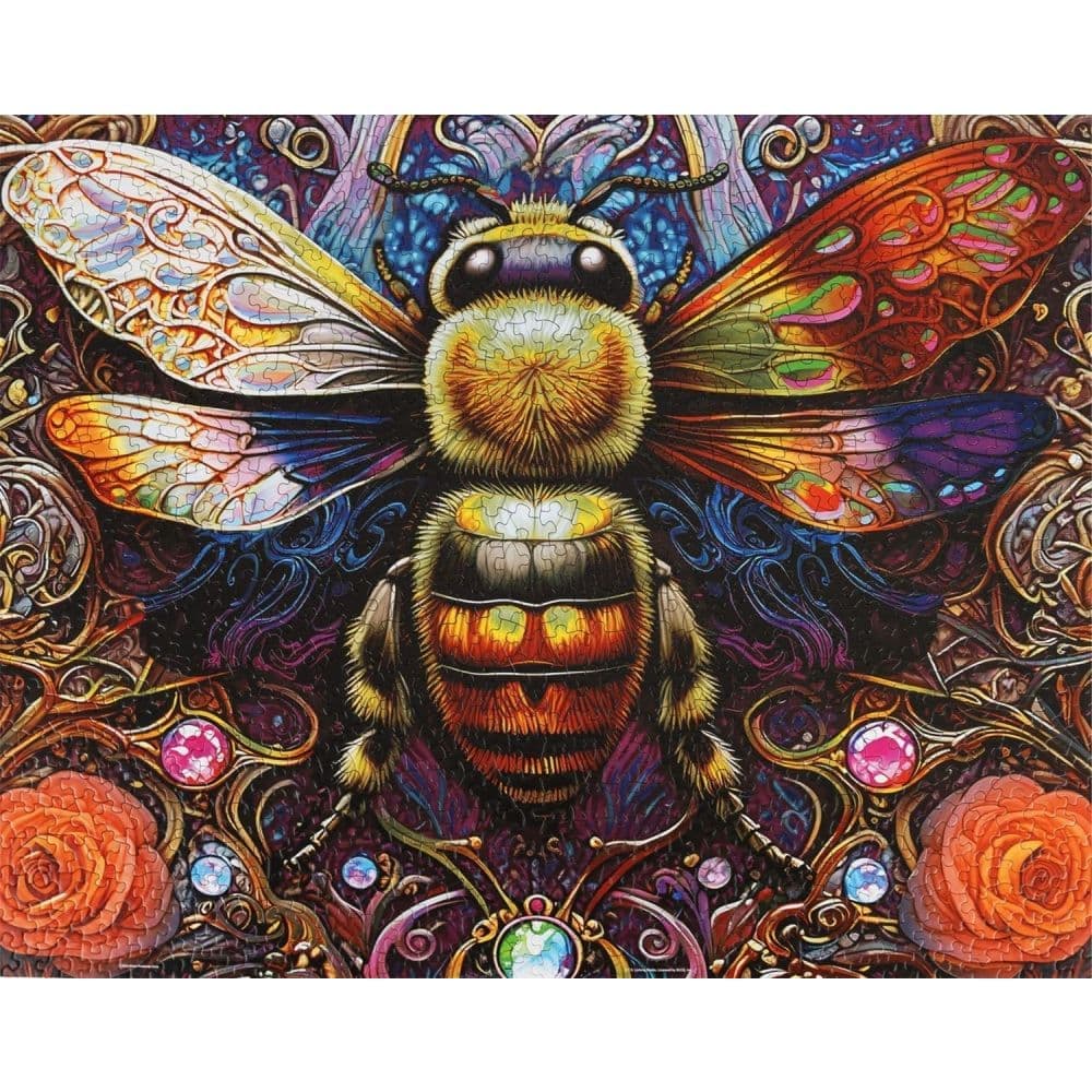 Amazing Bee 1000 Piece Puzzle First Alternate Image