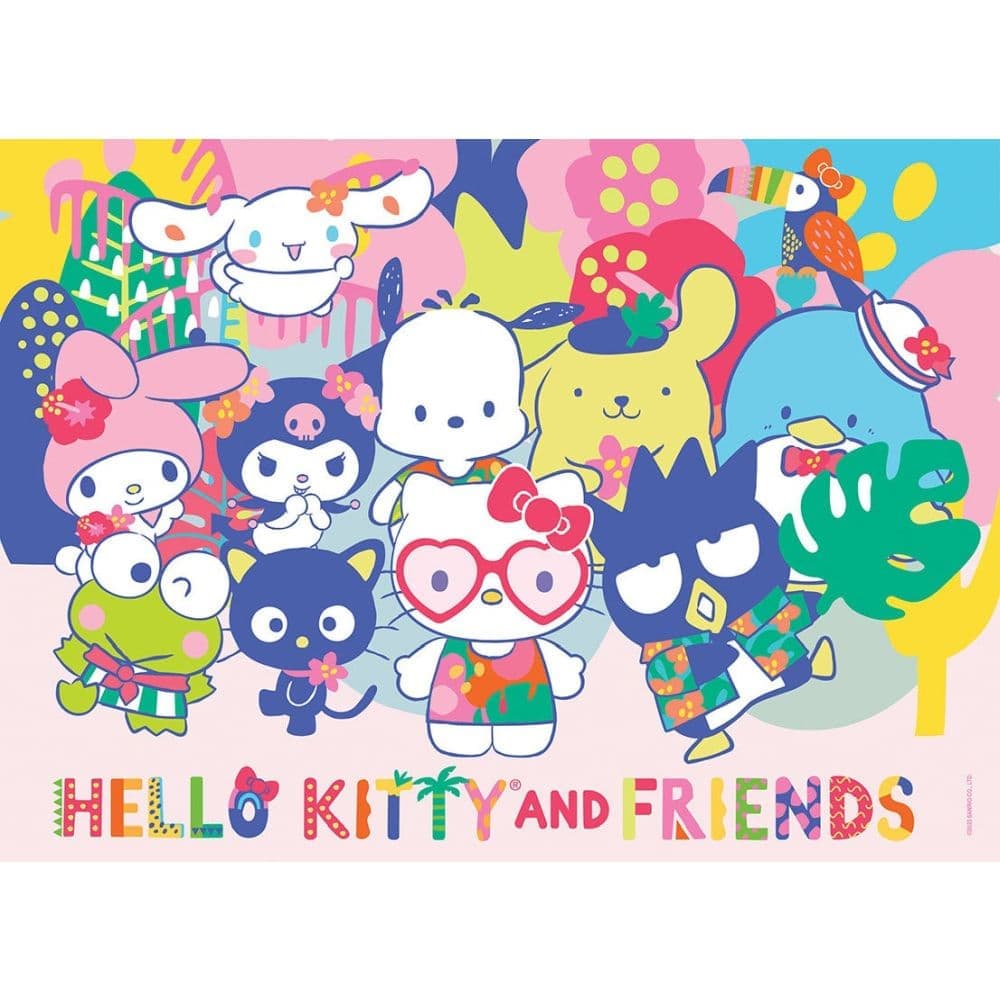 Hello Kitty Tropical 1000 Piece Puzzle Sixth Alternate Image
