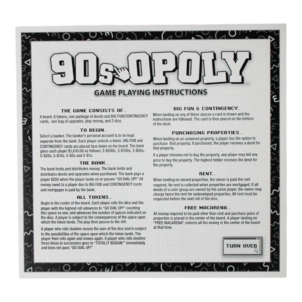 90s Opoly Sixteenth Alternate Image