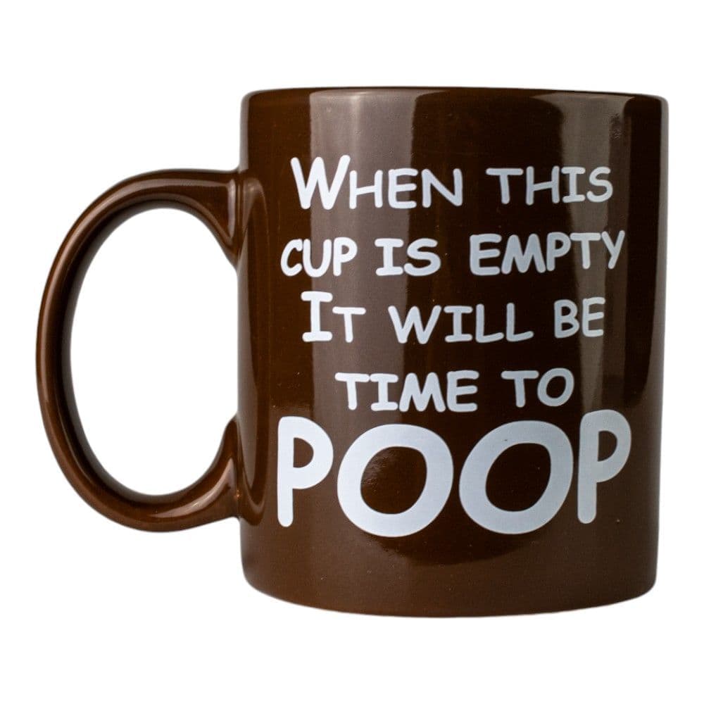 Time to Poop 16 Ounce Mug Main Product Image 