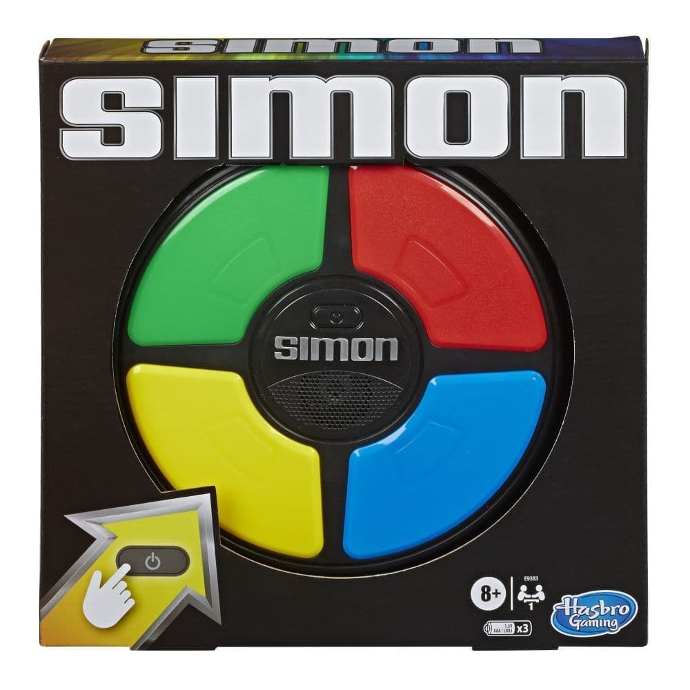 Hasbro Classic Simon Game - Memory Challenge Electronic Game for Ages 8 and Up by Go! Toys and Games