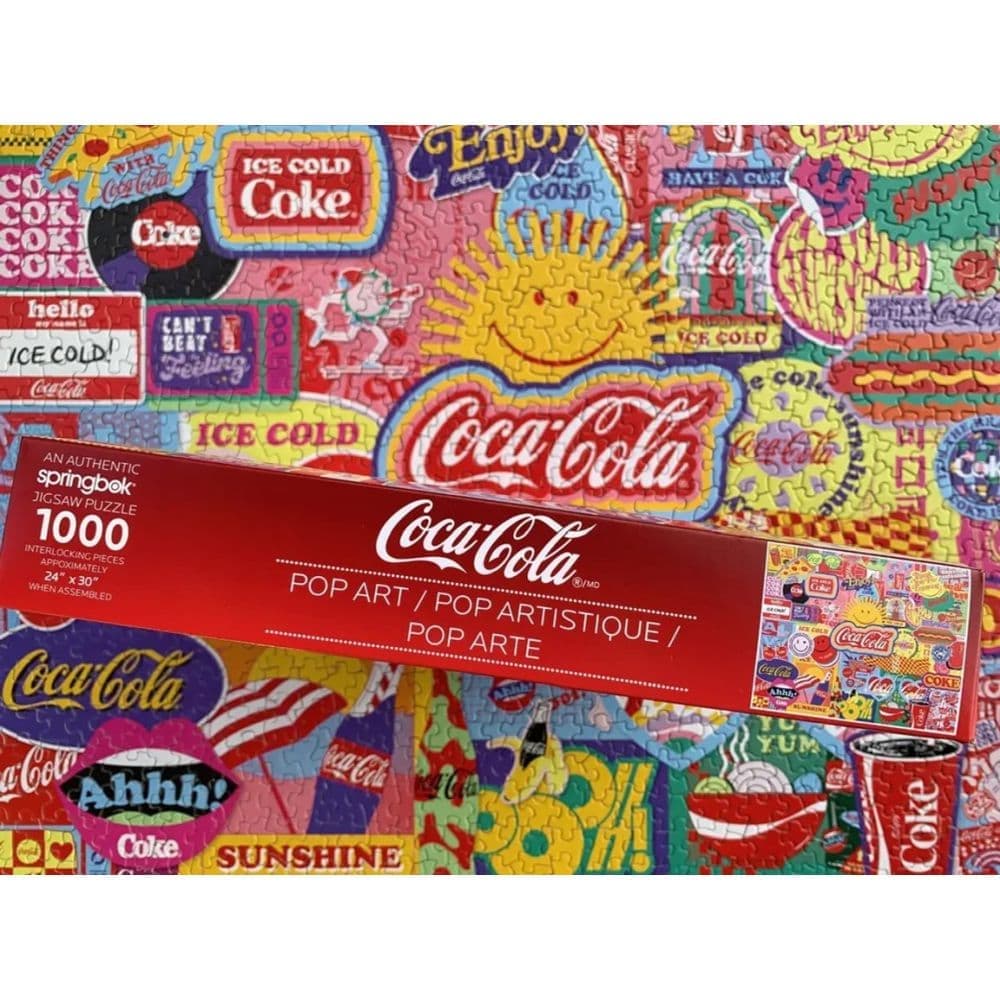 Coca Cola Pop Art 1000 Piece Puzzle Fourth Alternate Image