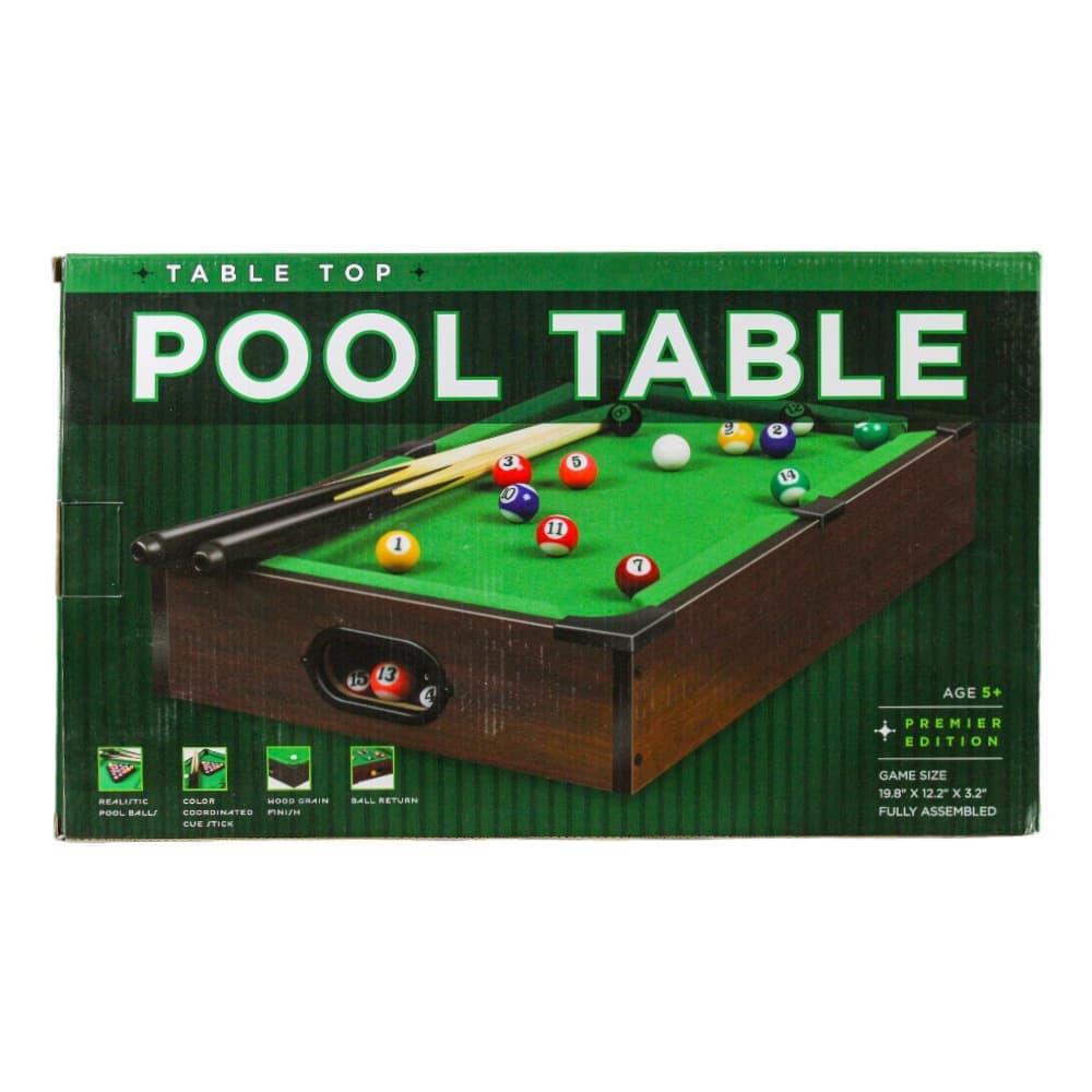 Tabletop Pool 20in Classic Eleventh Alternate Image