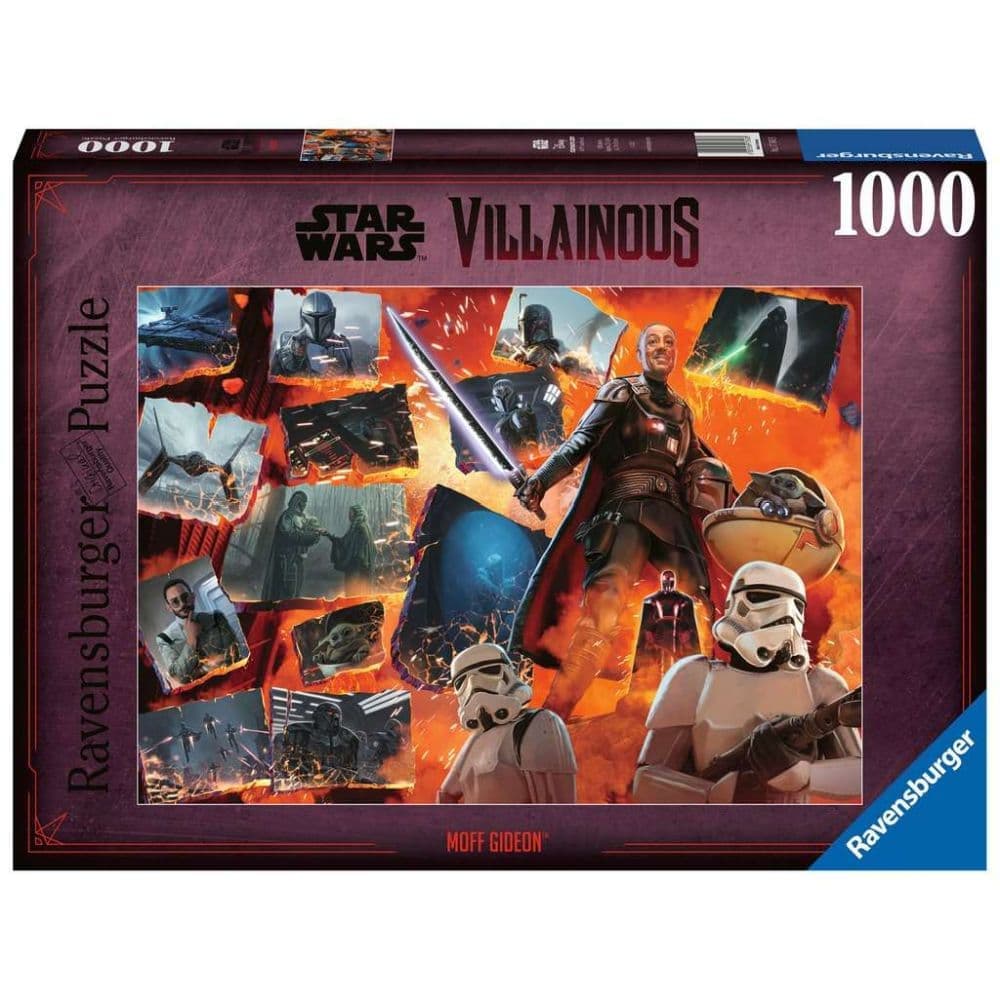 Star Wars Villainous Gideon 1000 Piece Puzzle Main Product Image width="1000" height="1000"