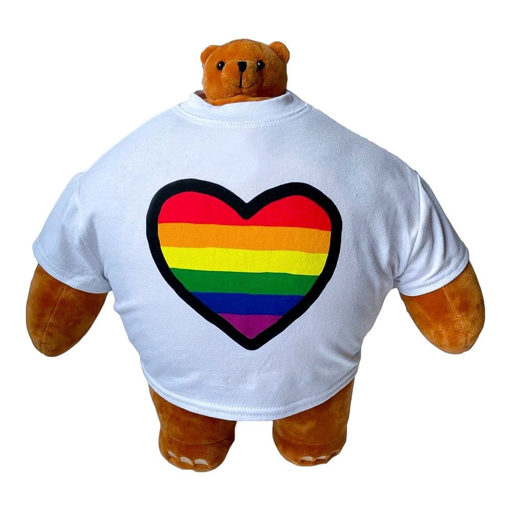 Tiny Headed Heart of Pride Teeny Tee Second Alternate Image width="1000" height="1000"