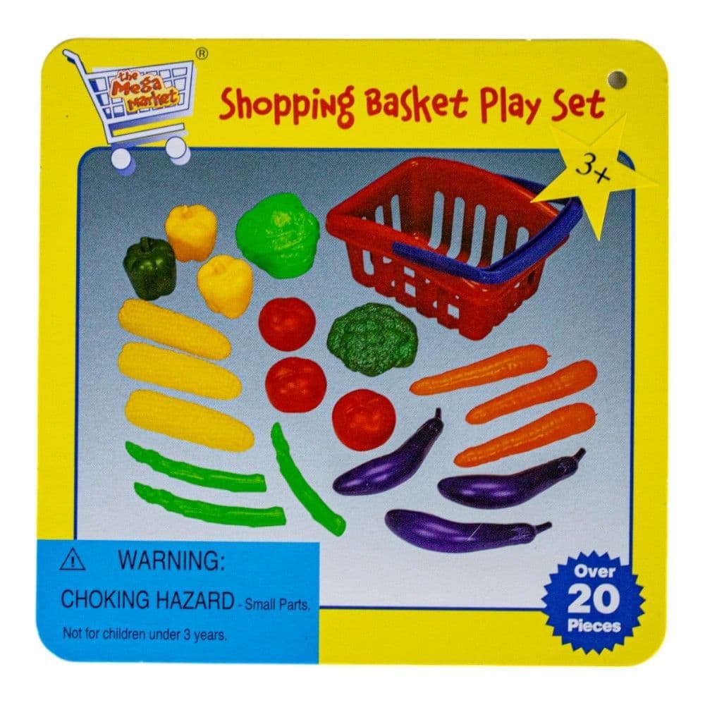 Play Shopping Basket with Assorted Groceries Eleventh Alternate Image