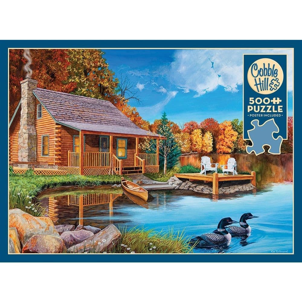 Loon Lake 500 Piece Puzzle Main Product Image