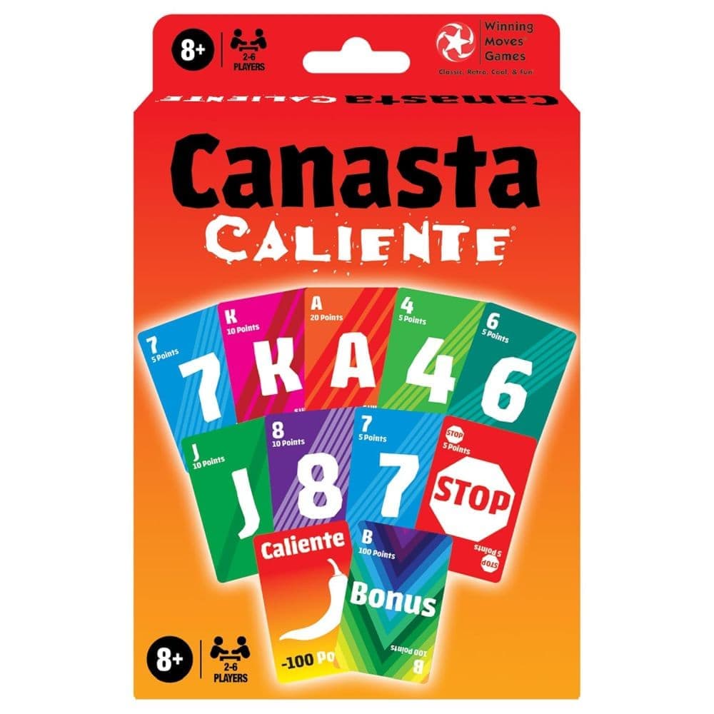 Canasta Caliente Card Game Main Product Image