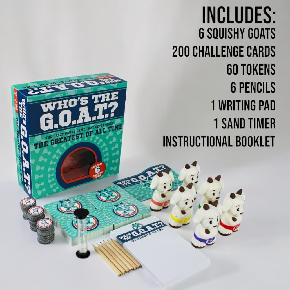 Who's the G.O.A.T? Game Third Alternate Image