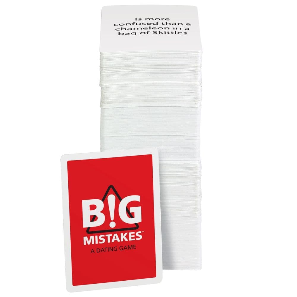 Big Mistakes A Dating Card Game Main Image