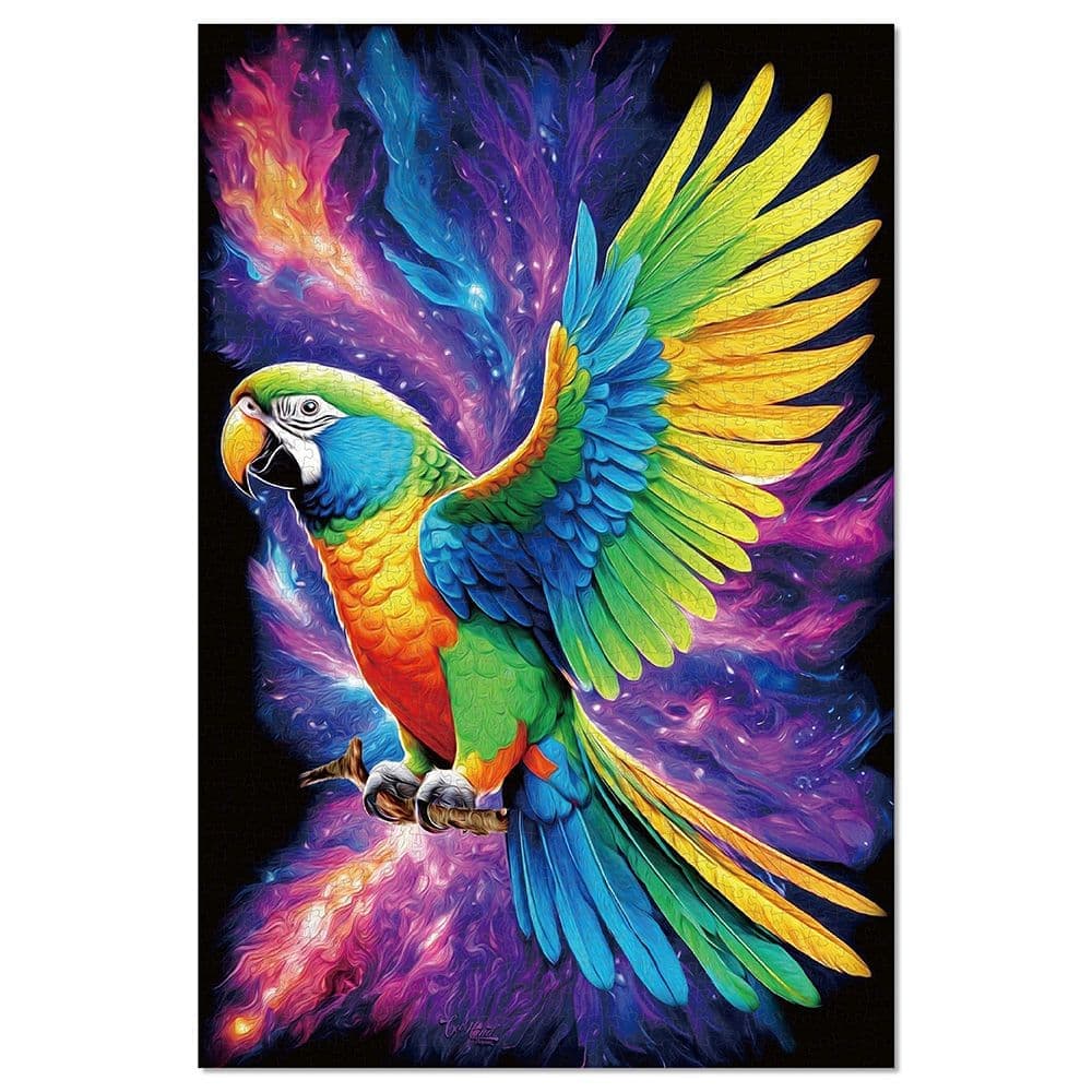Lococo Glam Macaw 1000 Piece Puzzle First Alternate Image