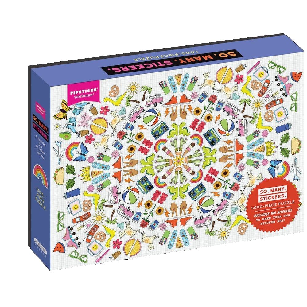So Many Stickers 1000pc Puzzle Main Product Image