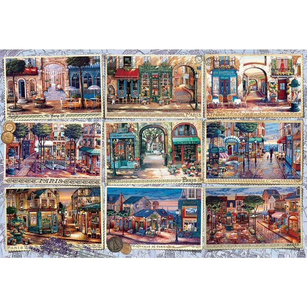 Memories of Paris 2000 Piece Puzzle First Alternate Image