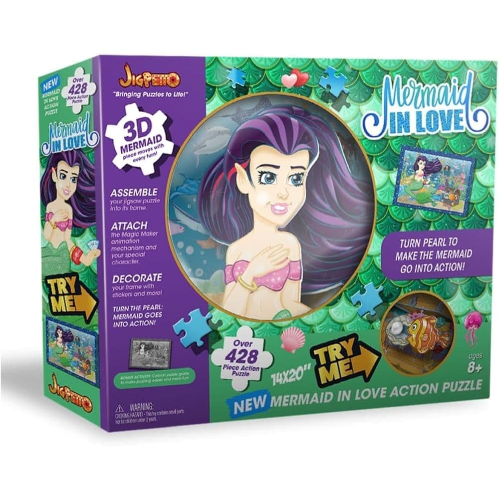 Jigpetto Action Mermaid Puzzle Main Product Image