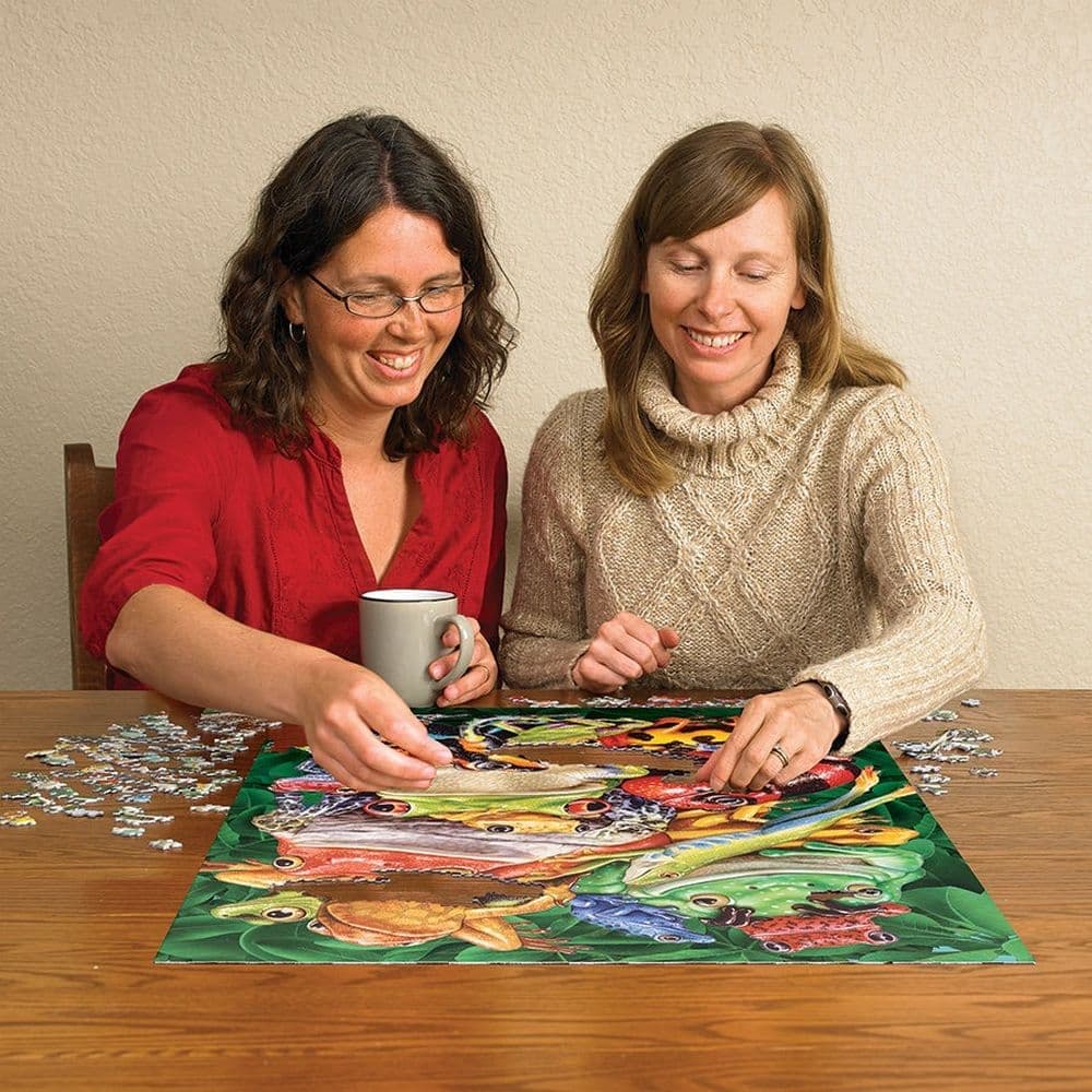 Frog Business 1000 Piece Puzzle Second Alternate Image
