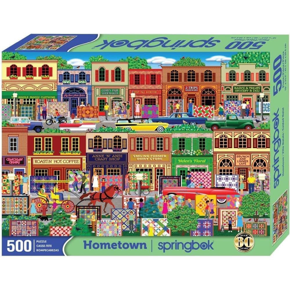 Hometown 500 Piece Puzzle Main Product Image