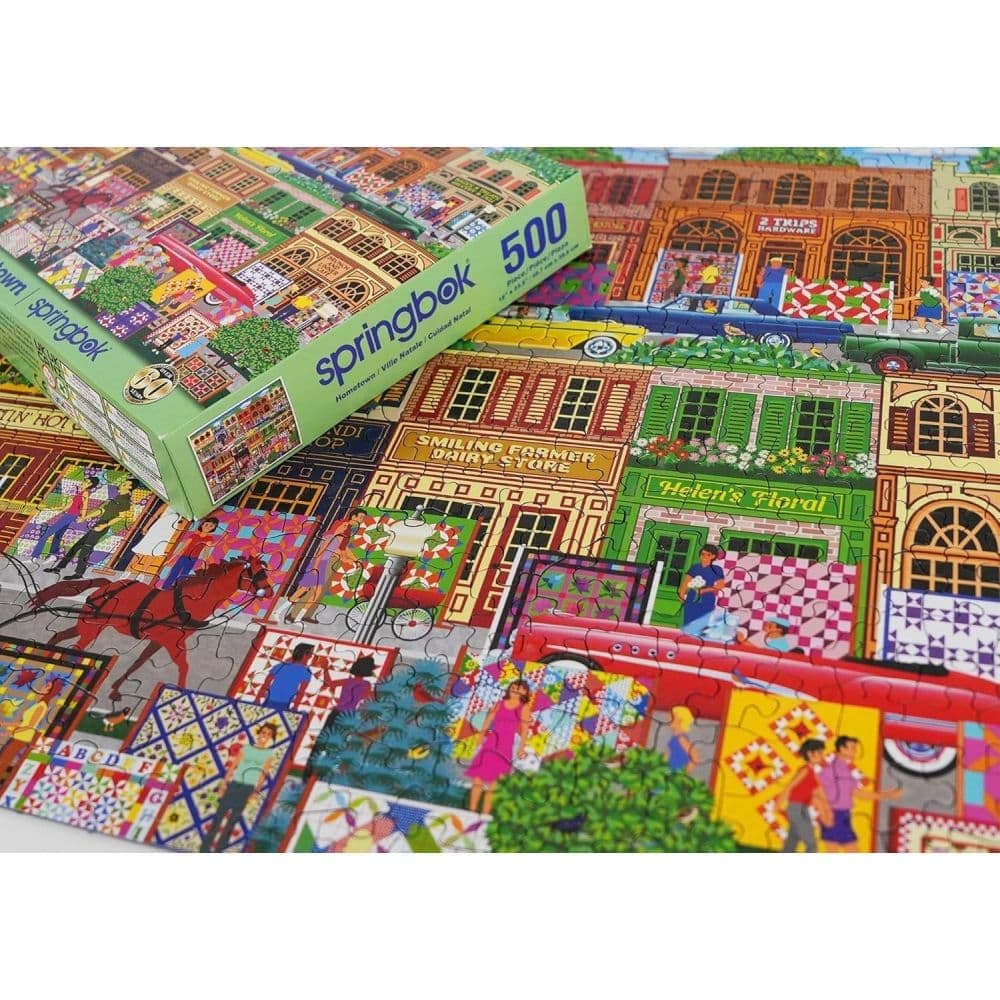 Hometown 500 Piece Puzzle Fifth Alternate Image