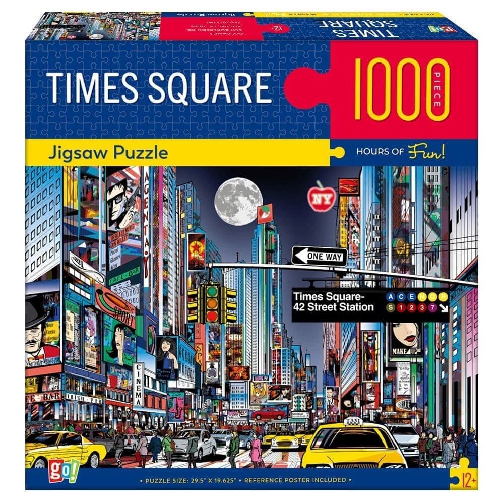 Times Square 1000 Piece Puzzle Main Product Image