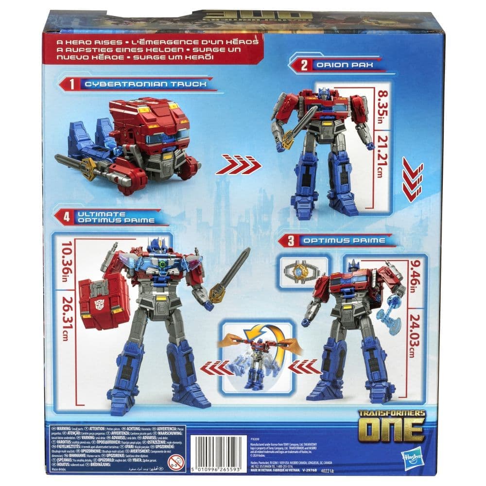 Transformers One Power Flip Optimus Prime Action Figure Twelfth Alternate Image