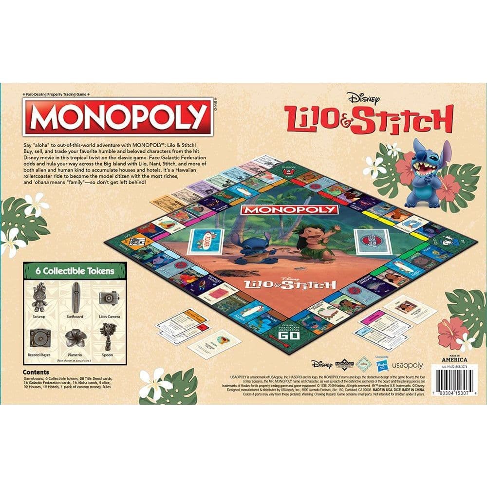 Monopoly Disney Lilo and Stitch Second Alternate Image
