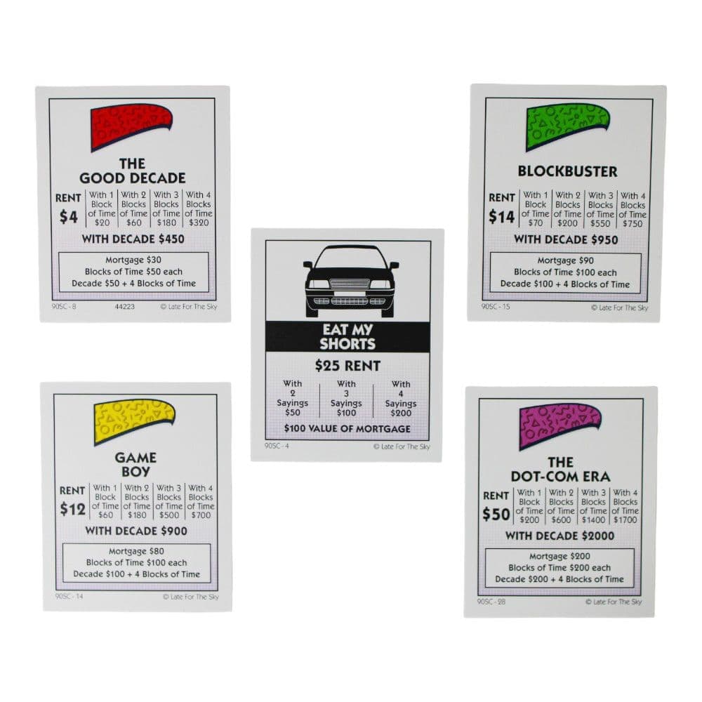 90s Opoly Tenth Alternate Image