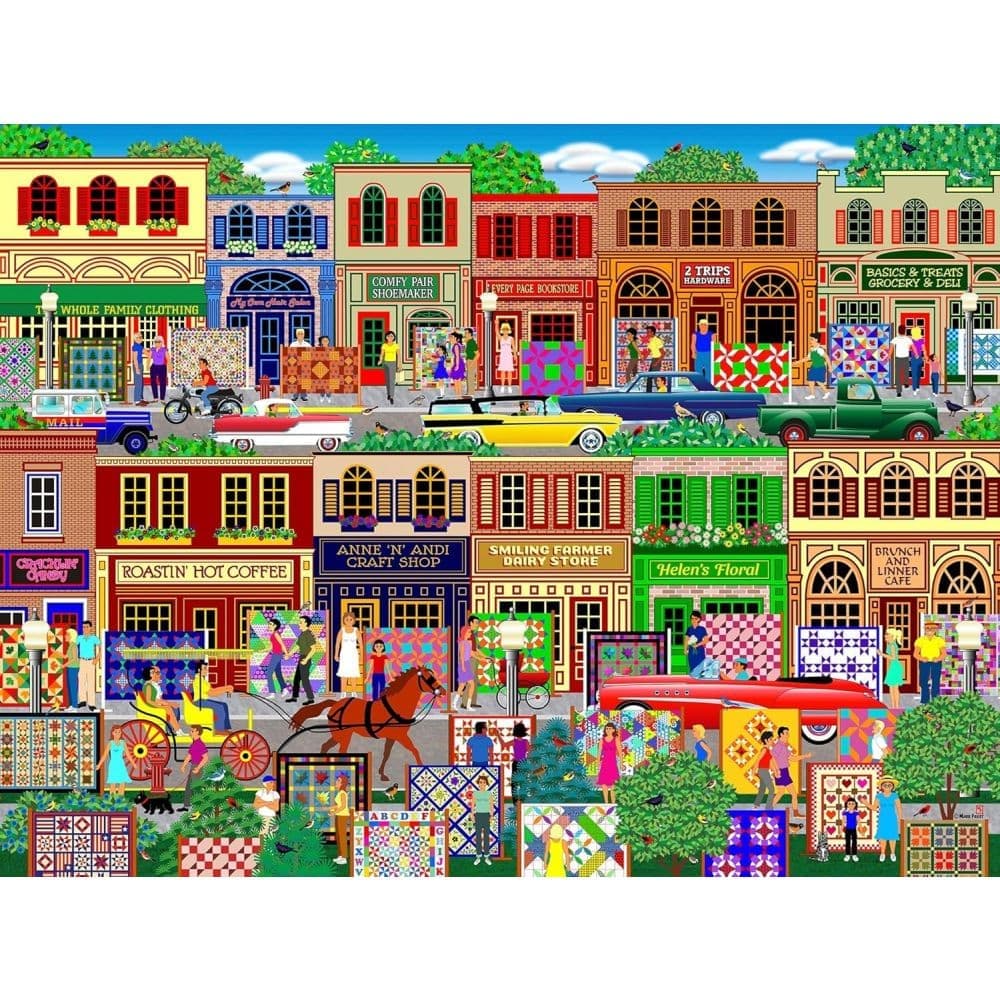 Hometown 500 Piece Puzzle Seventh Alternate Image