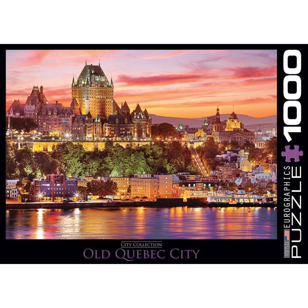 Old Quebec 1000 Piece Puzzle Main Image