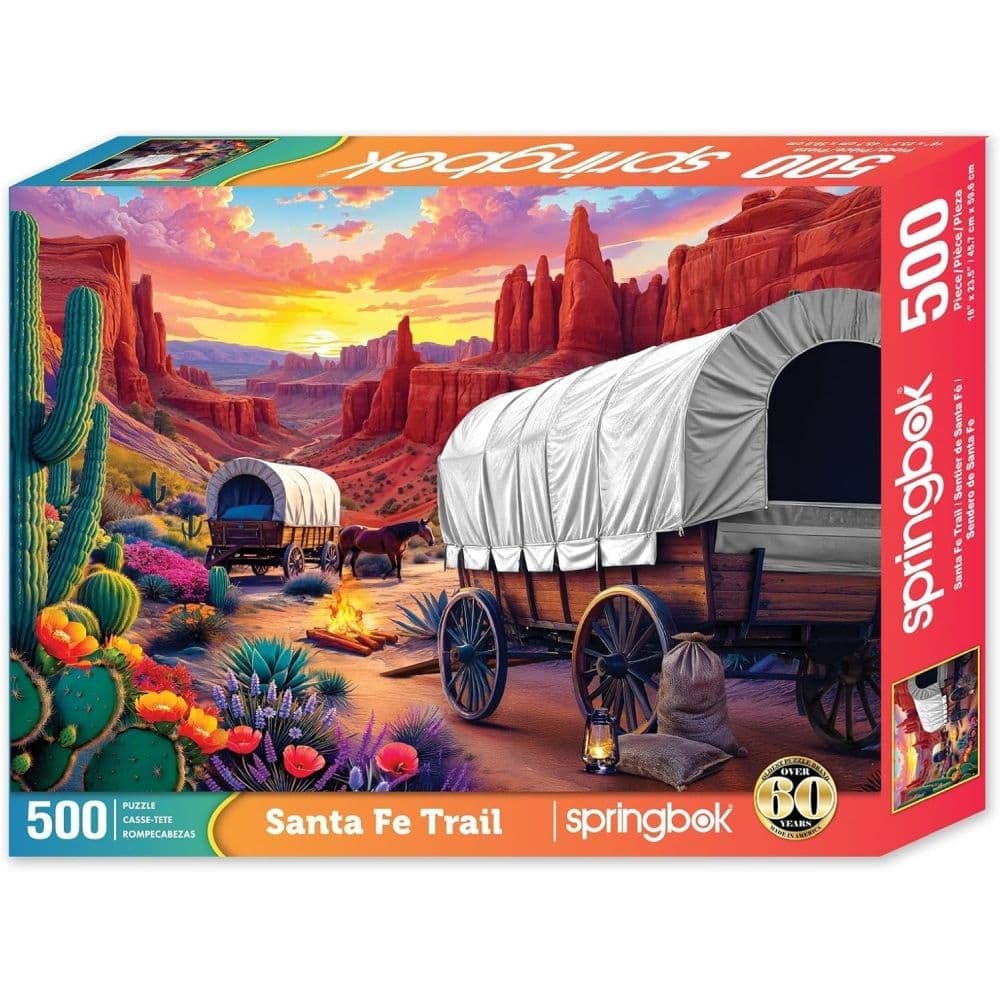 Santa Fe Trail 500 Piece Puzzle Main Product Image