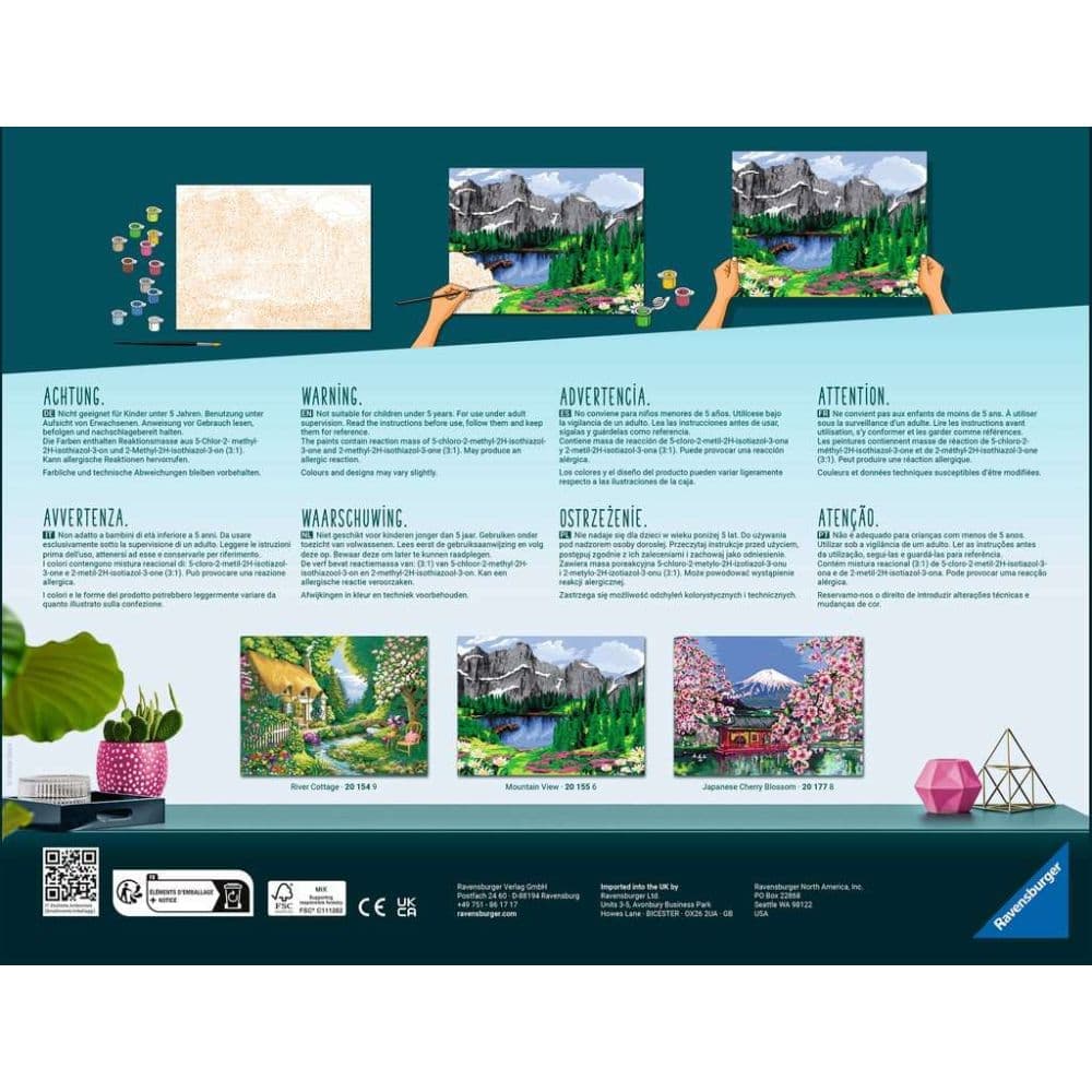 River Cottage Paint by Number Kit First Alternate Image width="1000" height="1000"