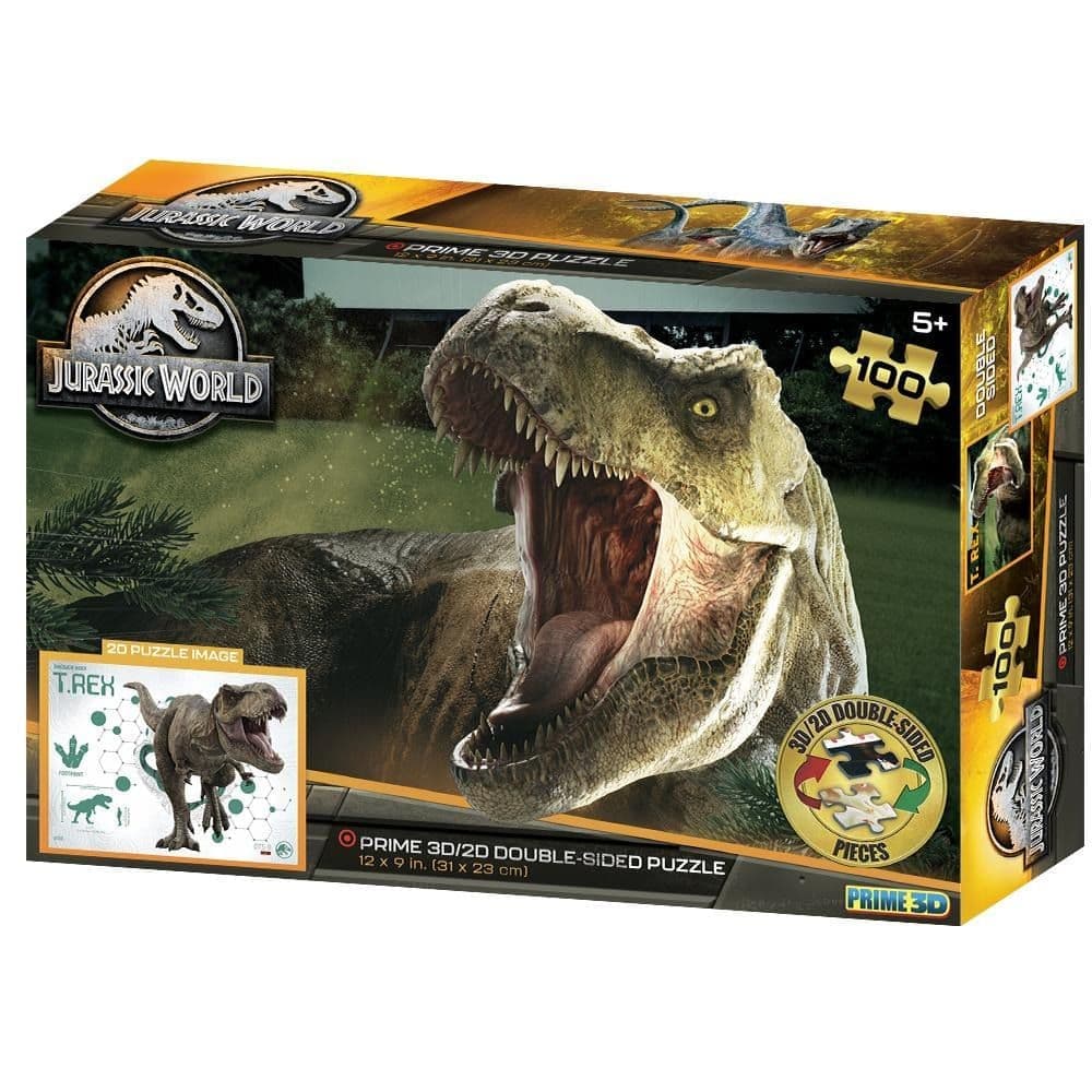 Jurassic World T Rex 100 Piece Puzzle Main Product Image