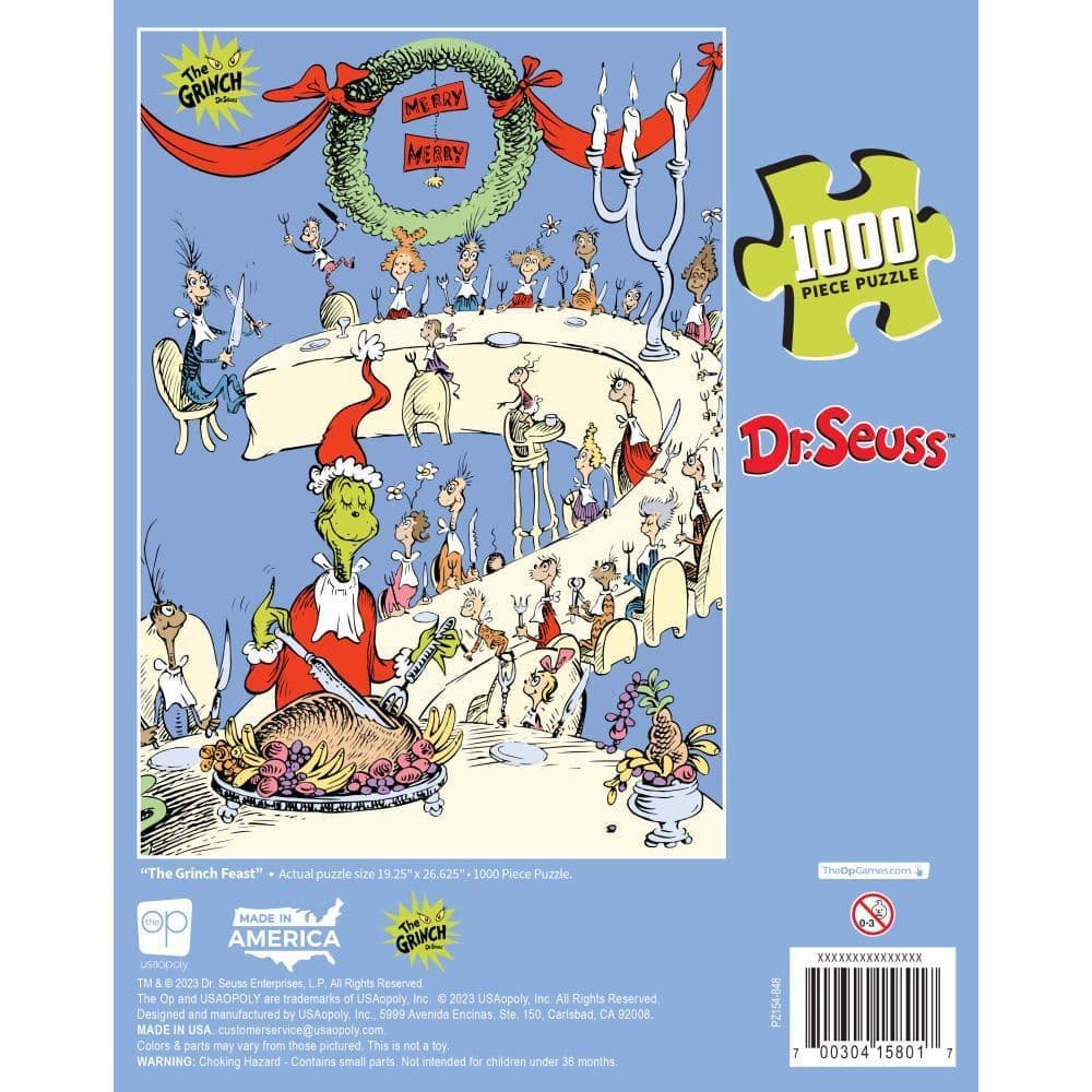 Grinch Feast 1000 Piece Puzzle Seventh Alternate Image