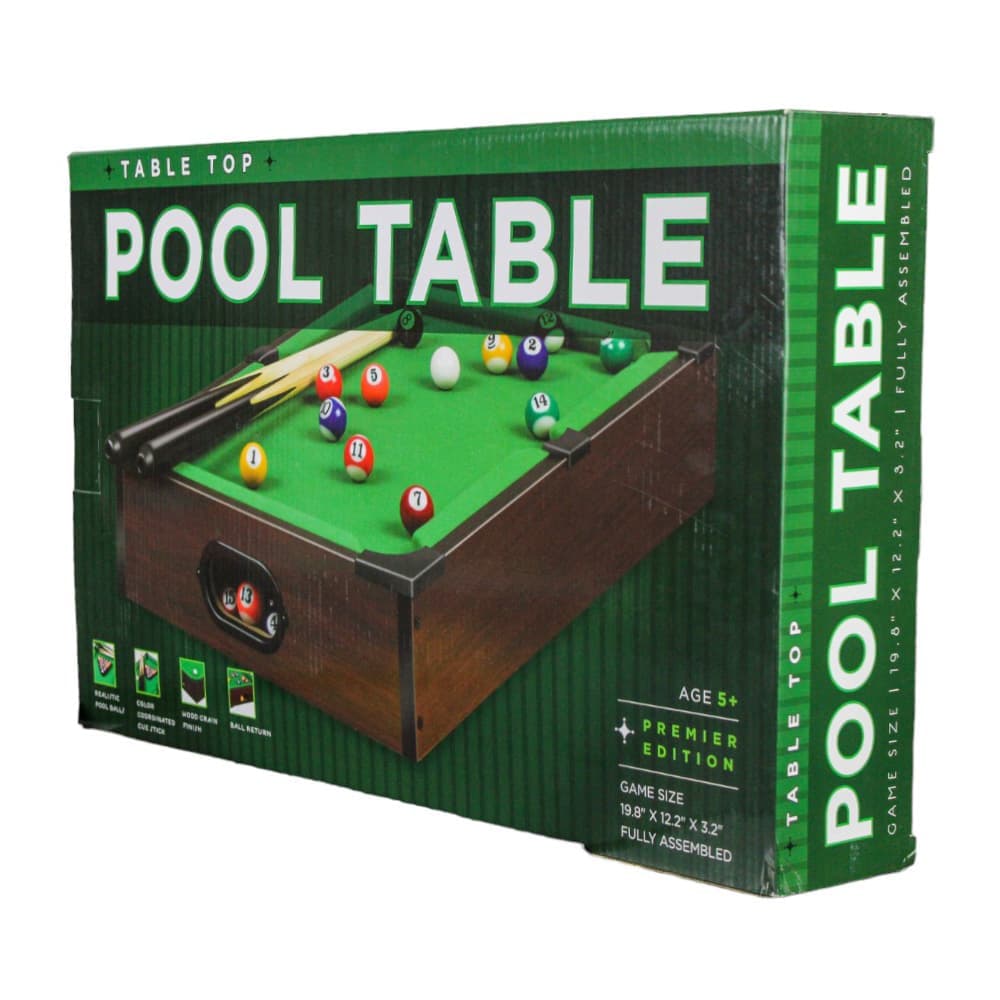 Tabletop Pool 20in Classic Twelfth Alternate Image