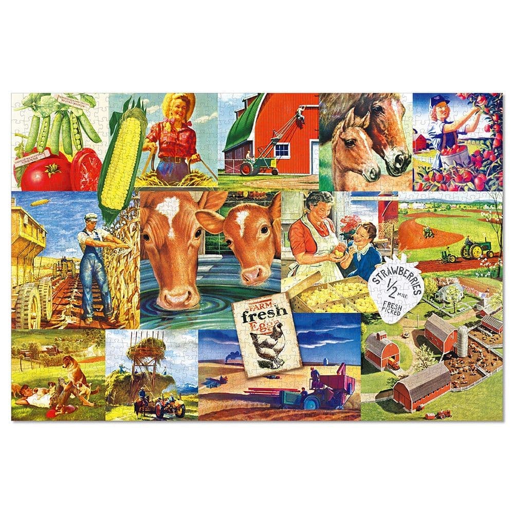 Fresh From The Farm 1000 Piece Puzzle First Alternate Image