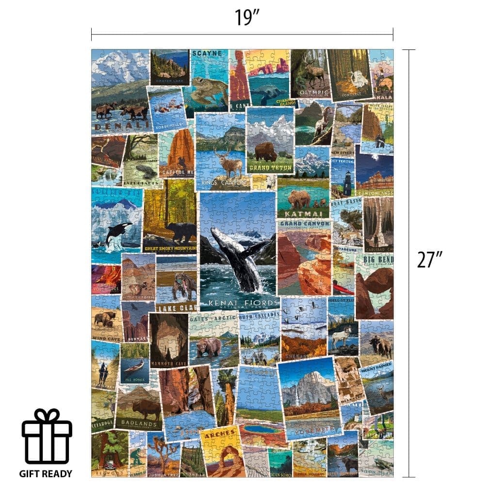 National Parks Puzzle 1000 Piece Puzzle Second Alternate Image
