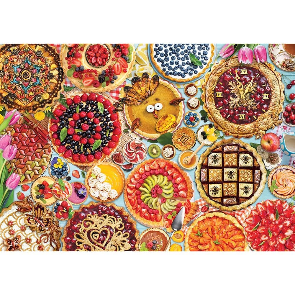 Pie Party 1000 Piece Puzzle First Alternate Image width="1000" height="1000"