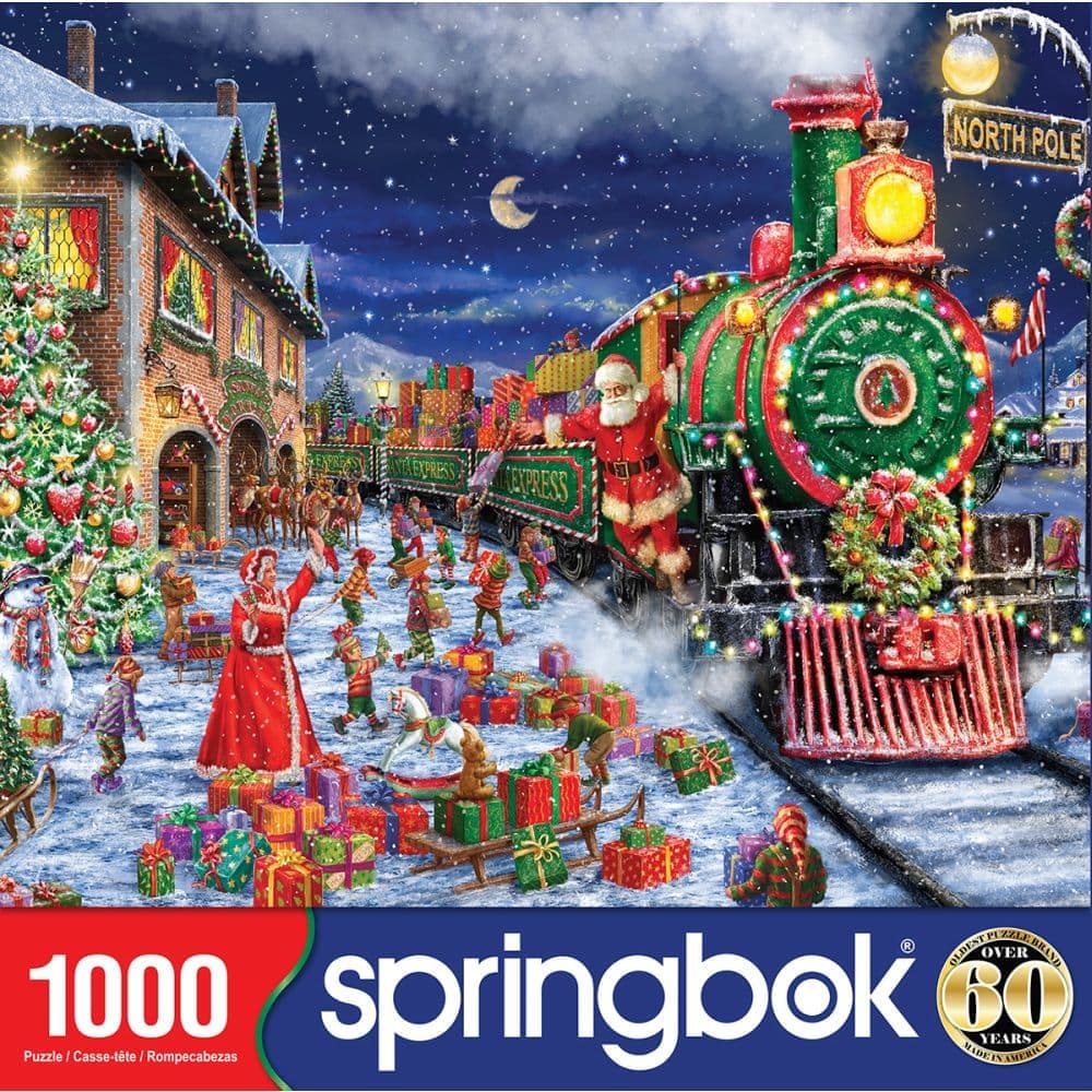 Santa Express 1000 Piece Puzzle Main Product Image